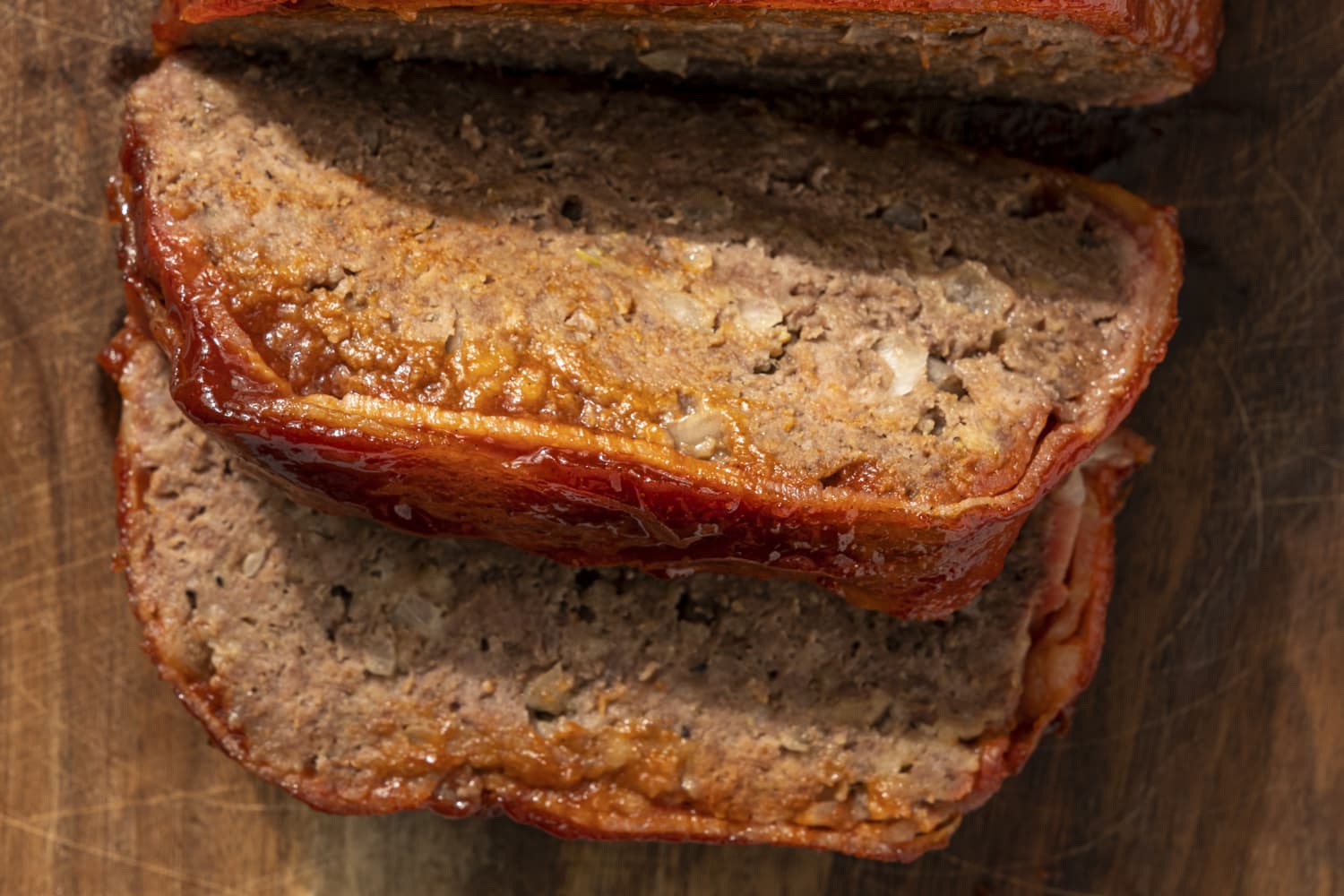 Bacon Wrapped Meatloaf Recipe (With Ketchup Glaze) The Kitchn